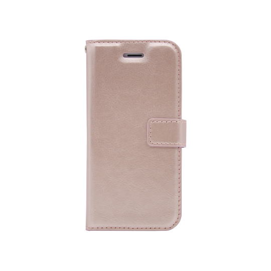 Apple iPhone 6/6S - Preklopna torbica (WLC) - roza-zlata