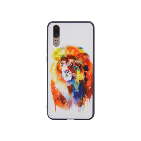 Huawei P20 - Gumiran ovitek (TPUP) - Lion
