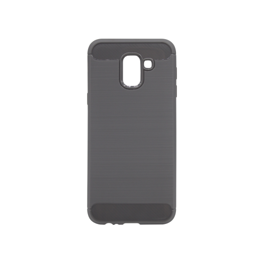 Samsung Galaxy J6 - Gumiran ovitek (TPU) - siv A-Type