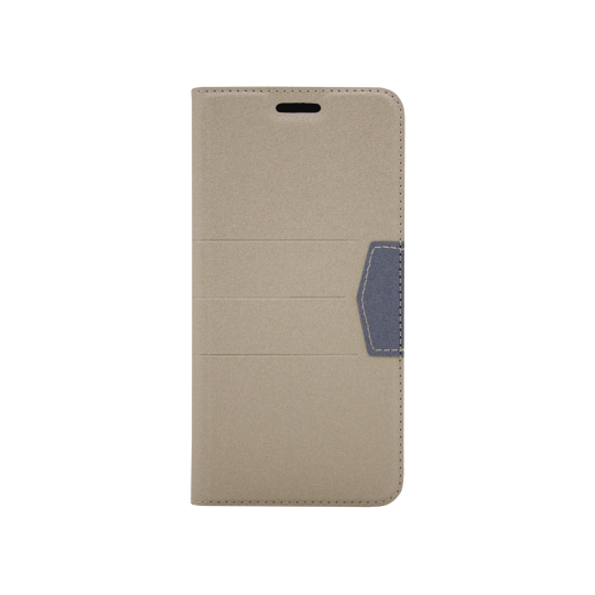 Samsung Galaxy A6+ (2018) - Preklopna torbica (47G) - bež