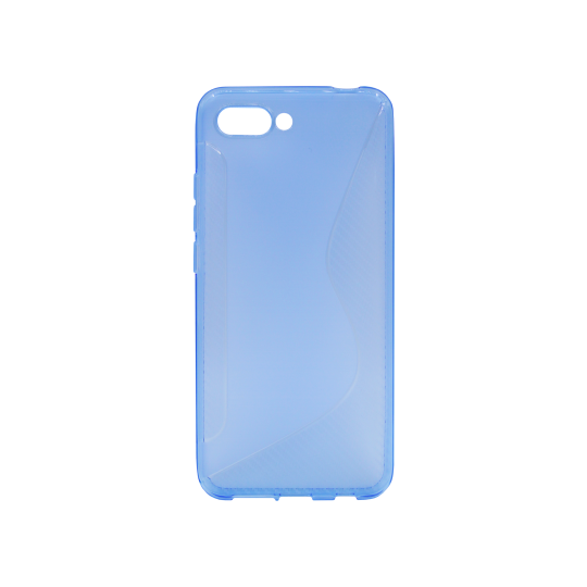 Huawei Honor 10 - Gumiran ovitek (TPU) - modro-prosojen CS-Type
