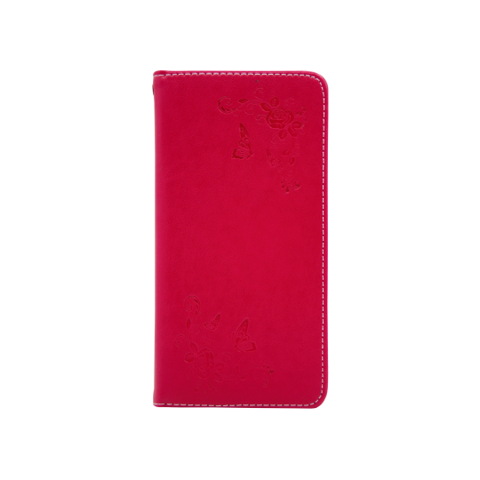 Samsung Galaxy A6 (2018) - Preklopna torbica (WLGO-Butterfly) - rdeča