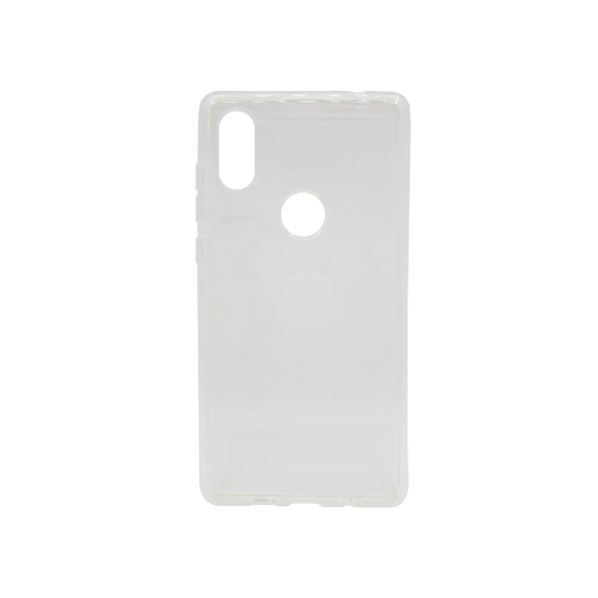 Xiaomi Mi Mix 2s - Gumiran ovitek (TPU) - prosojen svetleč