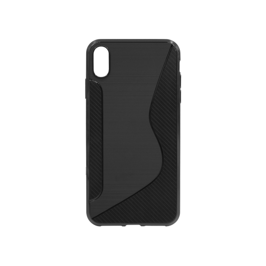 Apple iPhone XS Max - Gumiran ovitek (TPU) - črn CS-Type