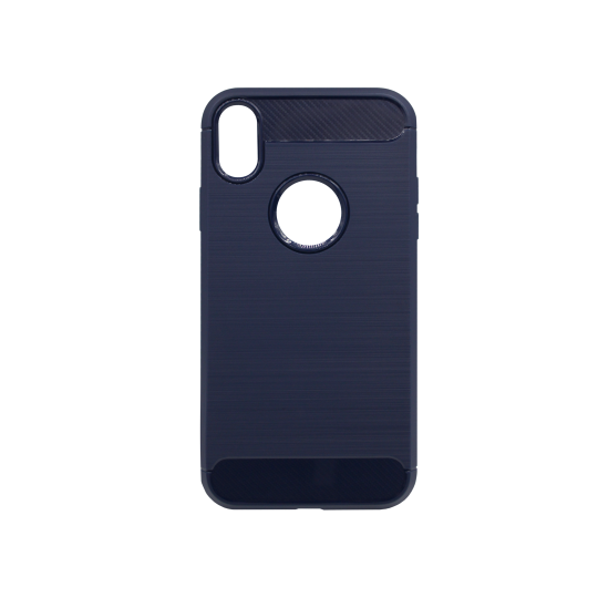 Apple iPhone XR - Gumiran ovitek (TPU) - moder A-Type