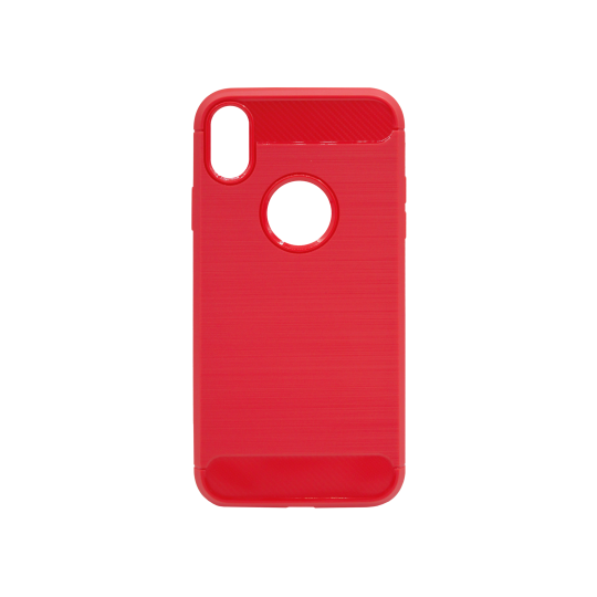 Apple iPhone XR - Gumiran ovitek (TPU) - rdeč A-Type