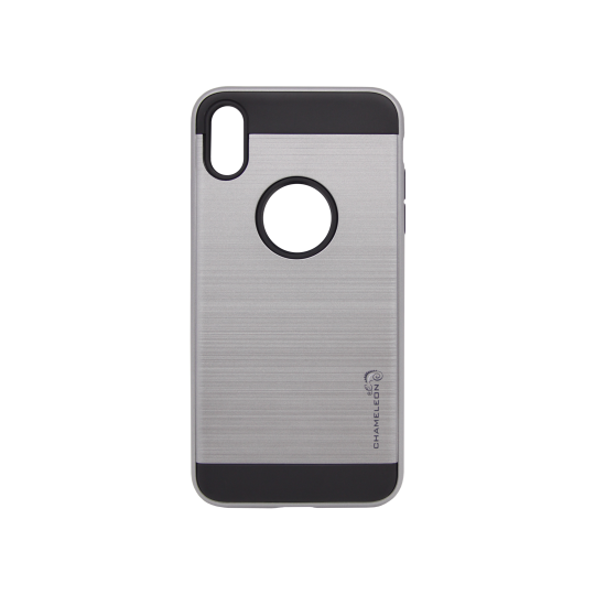 Apple iPhone XS Max - Gumiran ovitek (ARM-01) - siv