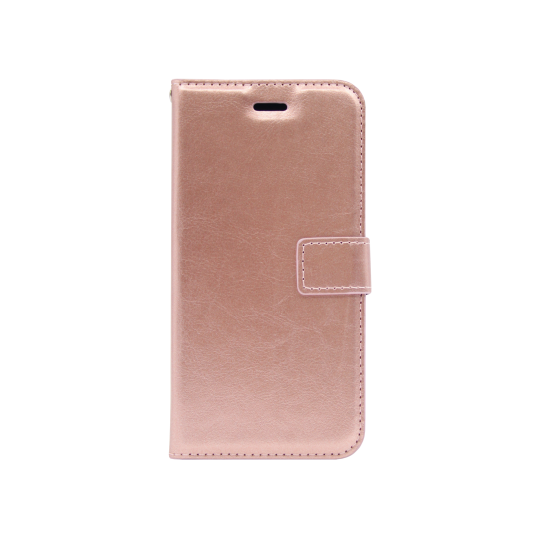 Apple iPhone XS Max - Preklopna torbica (WLC) - roza-zlata