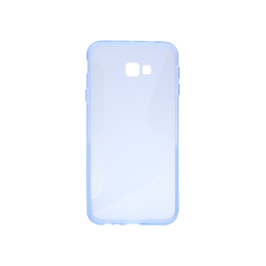 Samsung Galaxy J4+ (2018) - Gumiran ovitek (TPU) - modro-prosojen CS-Type