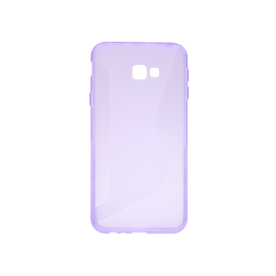 Samsung Galaxy J4+ (2018) - Gumiran ovitek (TPU) - vijolično-prosojen CS-Type