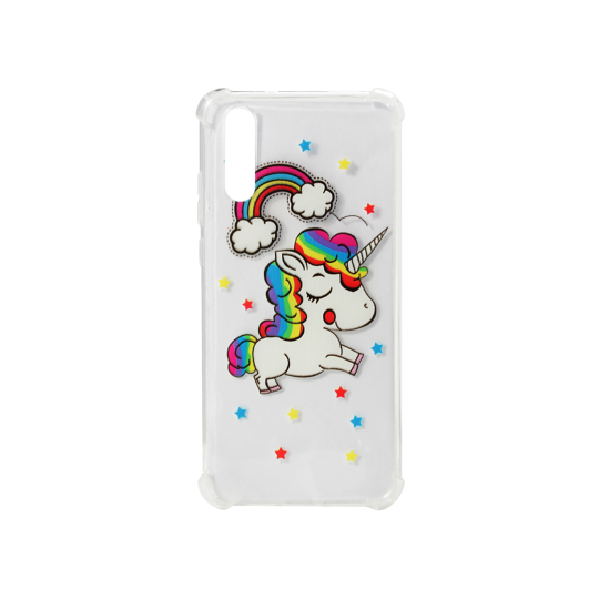 Huawei P20 - Gumiran ovitek (TPUP) - Unicorn