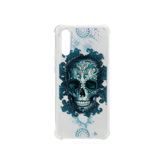 Huawei P20 - Gumiran ovitek (TPUP) - Skull