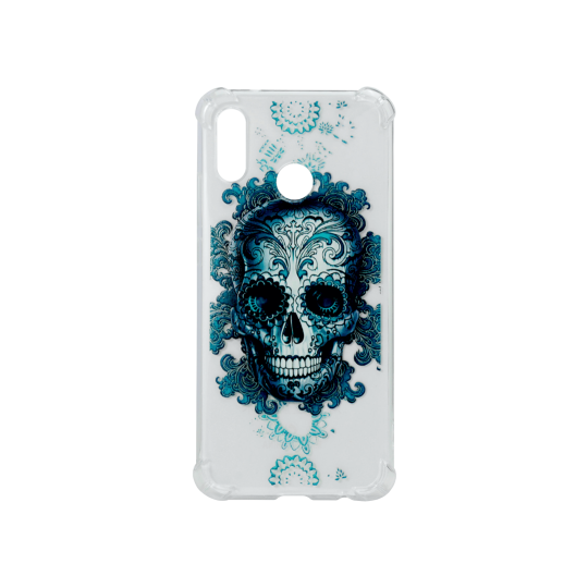Huawei P20 Lite - Gumiran ovitek (TPUP) - Skull