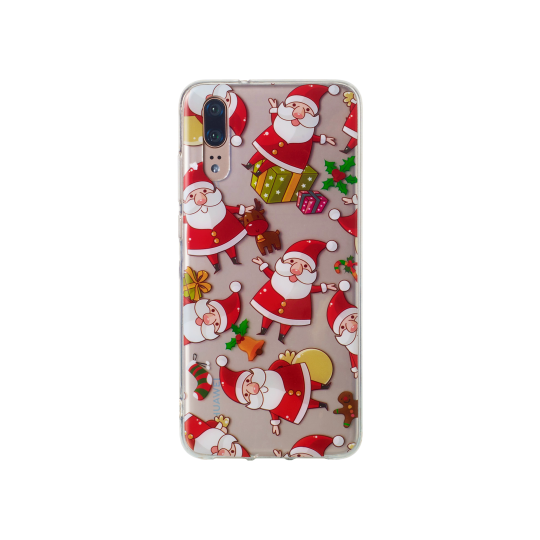 Huawei P20 - Gumiran ovitek (TPUP) - Santa