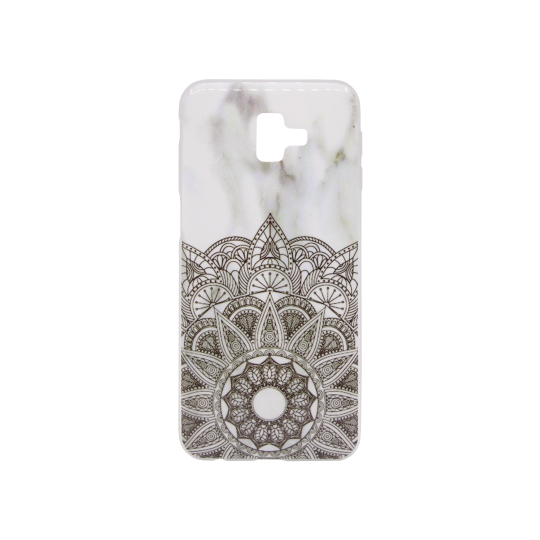 Samsung Galaxy J6+ - Gumiran ovitek (TPUP) - Marble 3