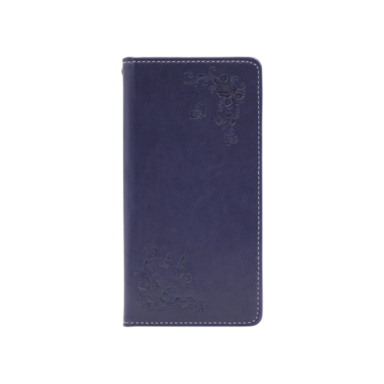 Huawei Mate 20 Pro - Preklopna torbica (WLGO-Butterfly) - modra