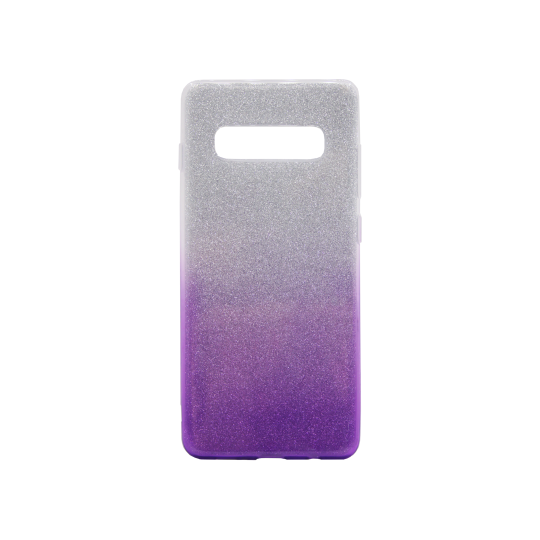 Samsung Galaxy S10+ - Gumiran ovitek (TPUB) - vijolična