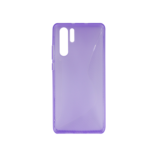 Huawei P30 Pro - Gumiran ovitek (TPU) - vijolično-prosojen CS-Type