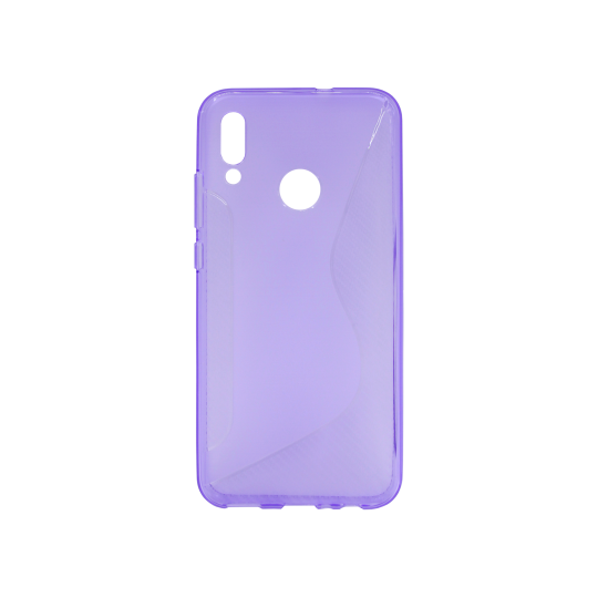Huawei P Smart (2019)/Honor 10 Lite - Gumiran ovitek (TPU) - vijolično-prosojen CS-Type