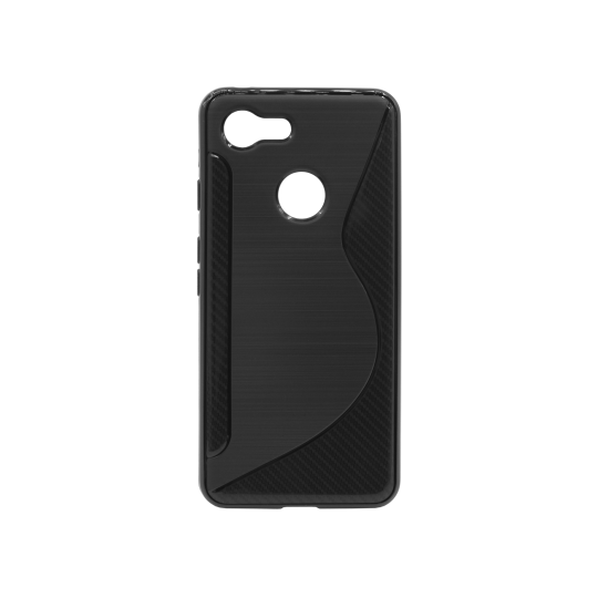 Google Pixel 3 - Gumiran ovitek (TPU) - črn CS-Type