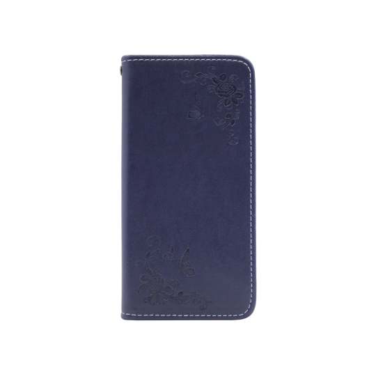 Huawei P30 - Preklopna torbica (WLGO-Butterfly) - modra