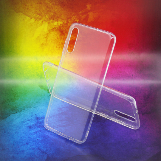 Samsung Galaxy A70 - Gumiran ovitek (TPUA) - prosojen