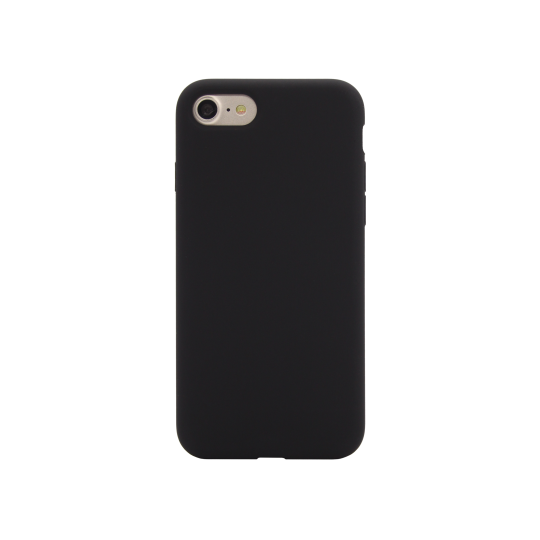 Apple iPhone 7/8/SE (2020)/SE (2022) - Silikonski ovitek (liquid silicone) - Soft - Black