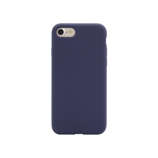 Apple iPhone 7/8/SE (2020)/SE (2022) - Silikonski ovitek (liquid silicone) - Soft - Midnight Blue