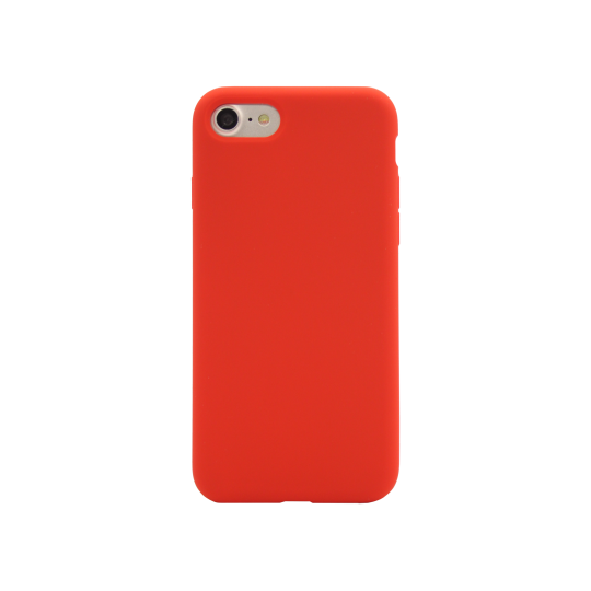 Apple iPhone 7/8/SE (2020)/SE (2022) - Silikonski ovitek (liquid silicone) - Soft - Red
