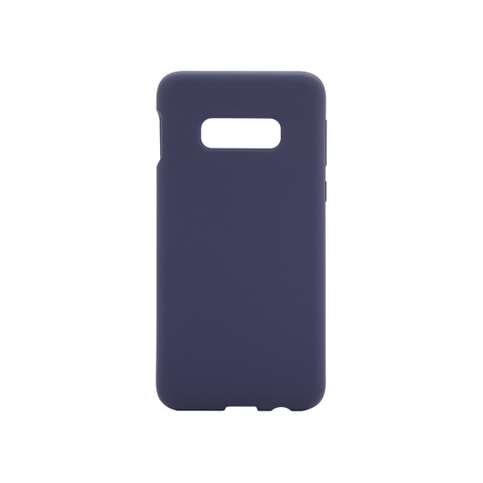 Samsung Galaxy S10e - Silikonski ovitek (liquid silicone) - Soft - Midnight Blue