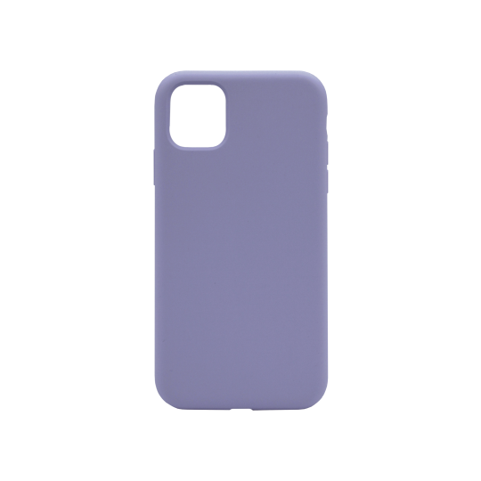 Apple iPhone 11 - Silikonski ovitek (liquid silicone) - Soft - Lavender Gray