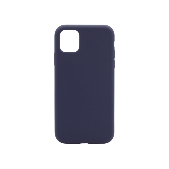 Apple iPhone 11 Pro Max - Silikonski ovitek (liquid silicone) - Soft - Midnight Blue