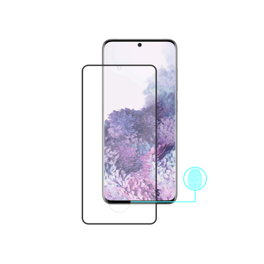 Samsung Galaxy S20+ - Zaščitno steklo Premium (0,25) - case-friendly, črno