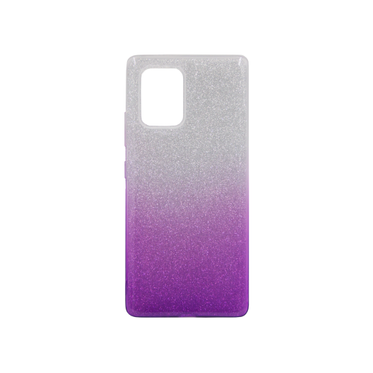 Samsung Galaxy S10 Lite - Gumiran ovitek (TPUB) - vijolična