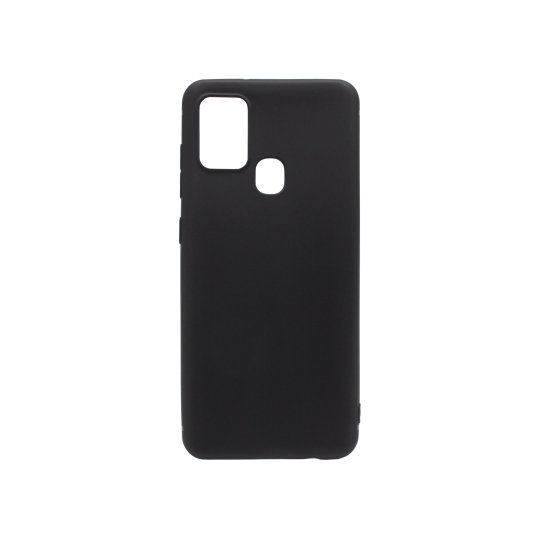 Samsung Galaxy A21s - Gumiran ovitek (TPU) - črn MATT