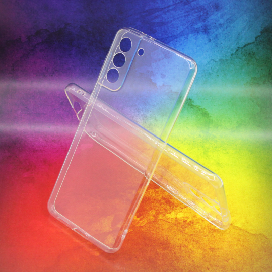 Samsung Galaxy S21+ - Gumiran ovitek (TPUA) - prosojen