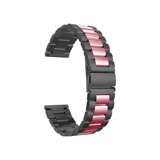 Kovinski pašček za uro (20mm) - Black Powder