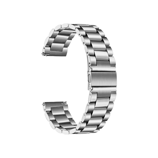 Kovinski pašček za uro (22mm) - Silver