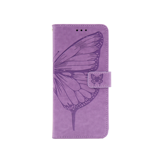 Samsung Galaxy A03s - Preklopna torbica (WLGO-Butterfly) - vijolična