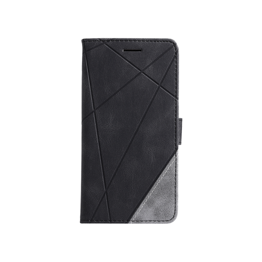 Samsung Galaxy A03s - Preklopna torbica (WLGO-Lines) - črna