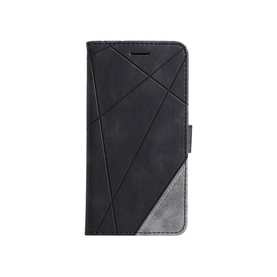 Samsung Galaxy A22 5G - Preklopna torbica (WLGO-Lines) - črna