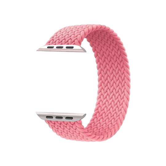 Najlonski pašček Chic (vel. L) za Apple Watch (42/44/45 mm) - roza