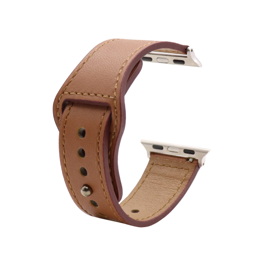 Usnjen pašček Style za Apple Watch (38/40/41 mm) - rjav