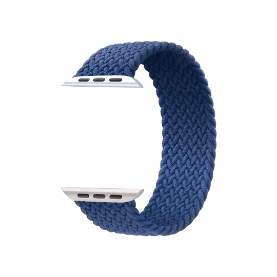 Najlonski pašček Chic (vel. S) za Apple Watch (38/40/41 mm) - moder