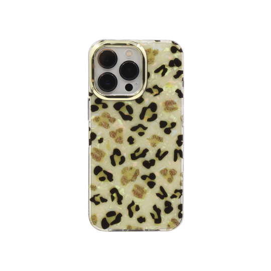 Apple iPhone 13 Pro Max - Gumiran ovitek (TPUP) - Leopard Print