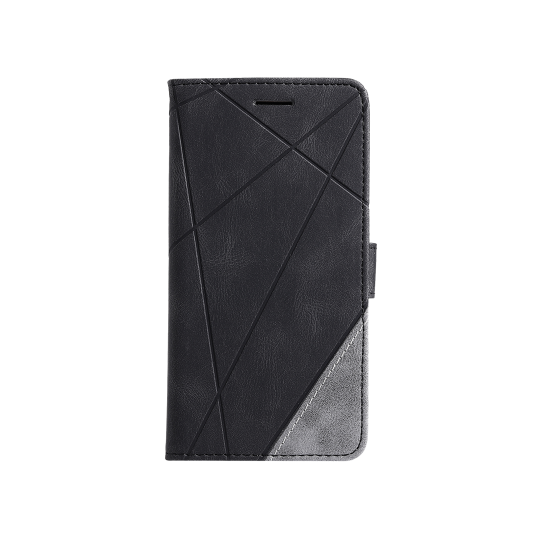 Samsung Galaxy A13 5G/A04s - Preklopna torbica (WLGO-Lines) - črna