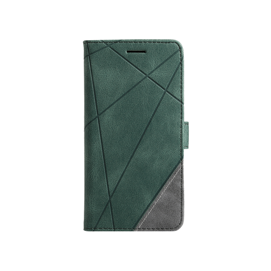 Samsung Galaxy A13 5G/A04s - Preklopna torbica (WLGO-Lines) - zelena