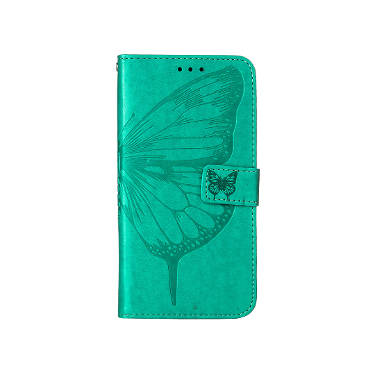 Samsung Galaxy A13 5G/A04s - Preklopna torbica (WLGO-Butterfly) - turkizna