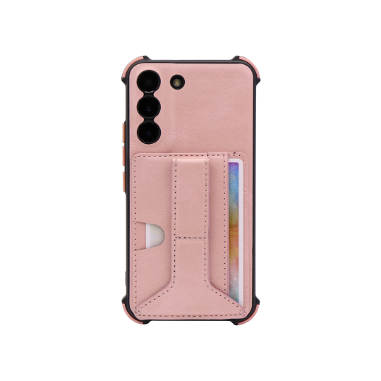 Samsung Galaxy S22 - Gumiran ovitek z žepkom (TPUL) - roza