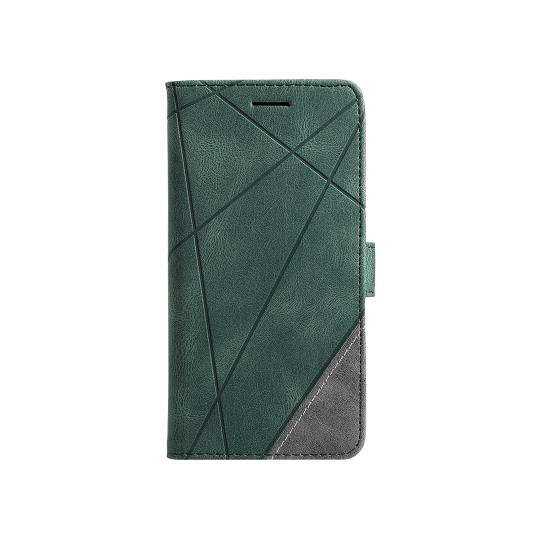 Samsung Galaxy S21 FE - Preklopna torbica (WLGO-Lines) - zelena